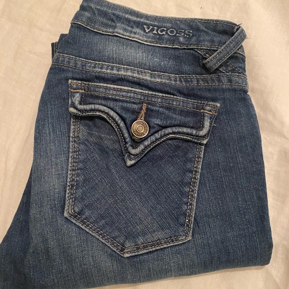 Vigoss Classic fit boot cut mid rise Stretch jeans - Picture 4 of 4